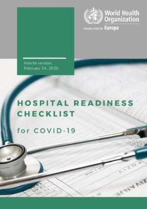 Hospital Readiness Checklist for COVID-19