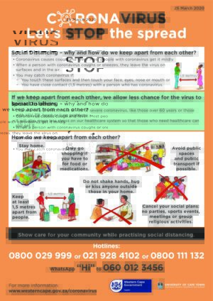 Coronavirus - Let’s STOP the spread -Social Distancing Coronavirus - Let’s STOP the spread -Social Distancing