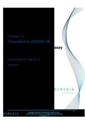 Coronavirus (COVID-19)genesig®Real-Time PCR assay