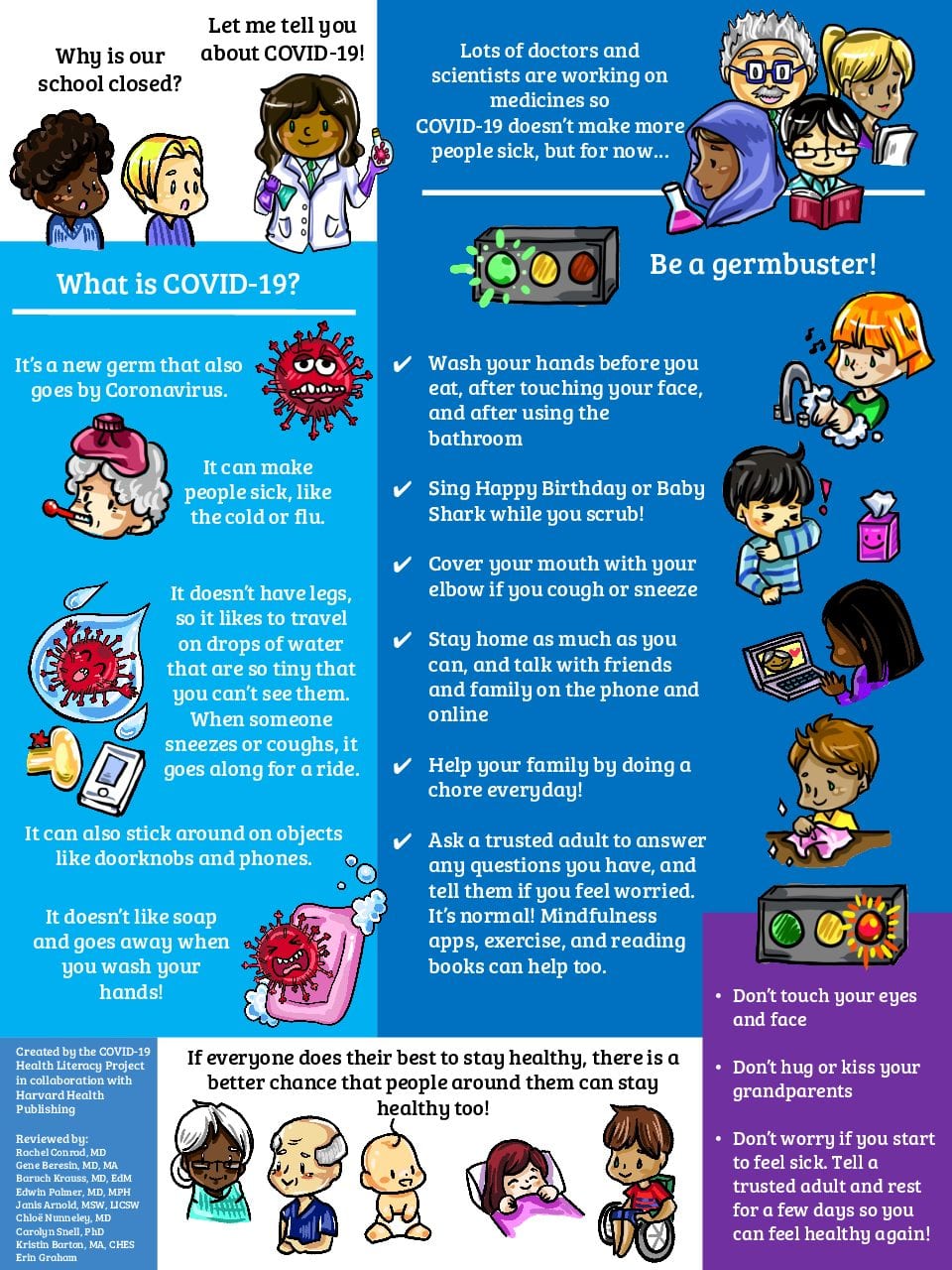 Inform Our Children: COVID-19 Infographic for Kids (Ages 6-12)