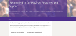 Responding to Coronavirus: Resources and Support