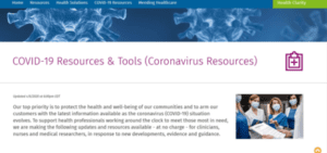 COVID-19 Resources & Tools (Coronavirus Resources)