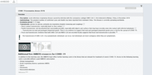 Covid-19 AMBOSS. English Covid-19 AMBOSS. English