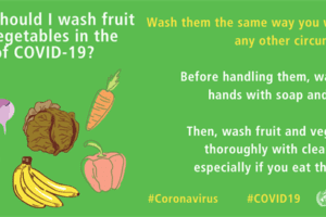 Healthy at Home: Washing Fruits & Vegetables During COVID-19