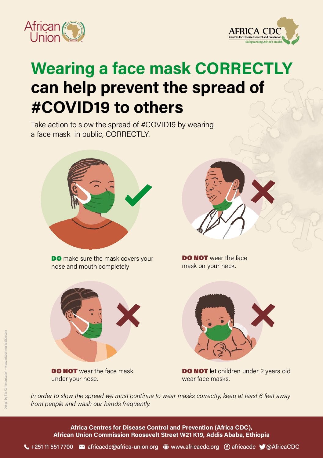Infographic: How to wear a face mask
