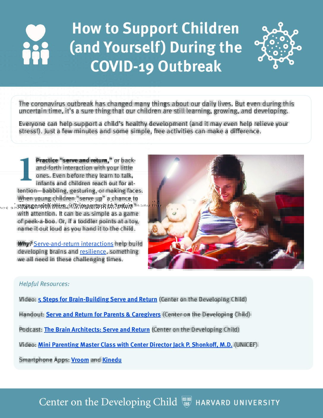 Supporting Children (and Yourself) During the COVID-19 Outbreak