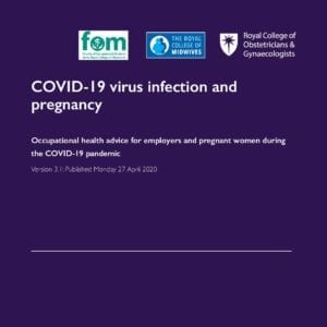 Occupational Guidelines for Employers & Pregnant Women in COVID-19
