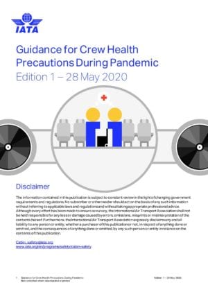 Guidance for Crew Health Precautions During Pandemic